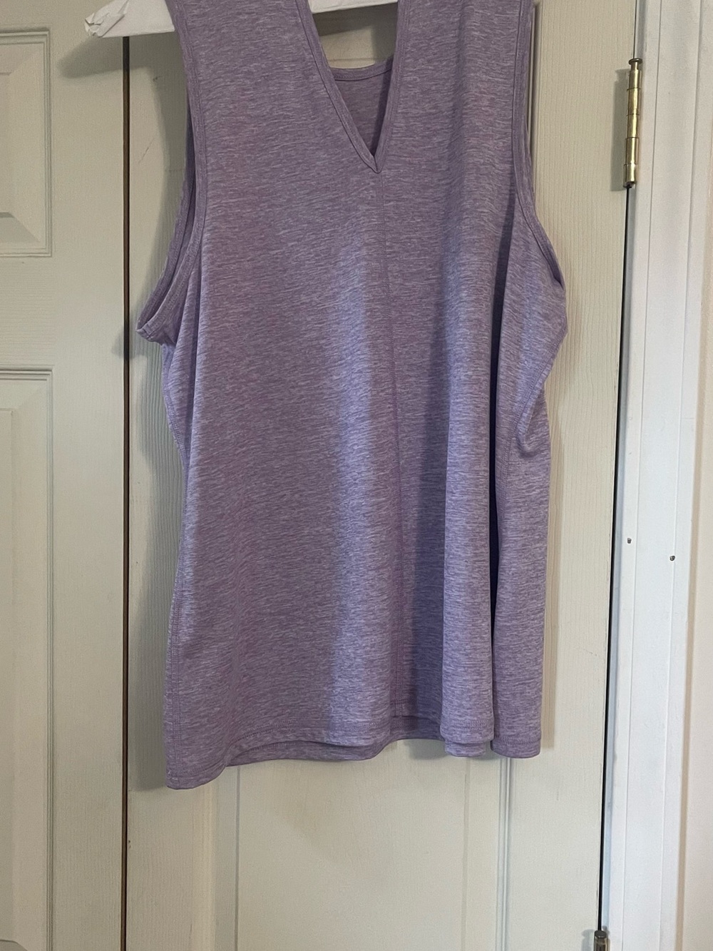 Ideology Lavender V-Neck Sleeveless Tank Top - Picture 2 of 3